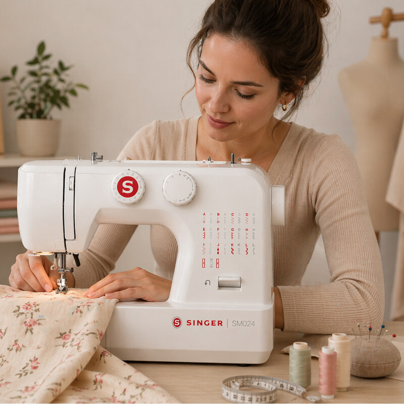 Máquina de coser Singer SM-024RD 24 Operaciones Máquina De Coser Singer Sm-024rd 24 Operaciones