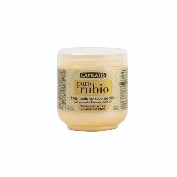 CAPILATIS PURO RUBIO TRAT.REVEL D/BRILLO única