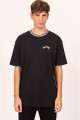 REMERA FRONT OVER TEE J-negro
