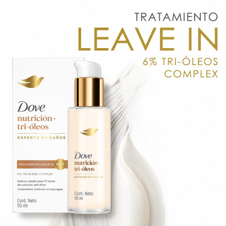 Tratamiento Capilar Leave-In Dove Nutrición con Tri-Óleos 110ml Tratamiento Capilar Leave-In Dove Nutrición con Tri-Óleos 110ml