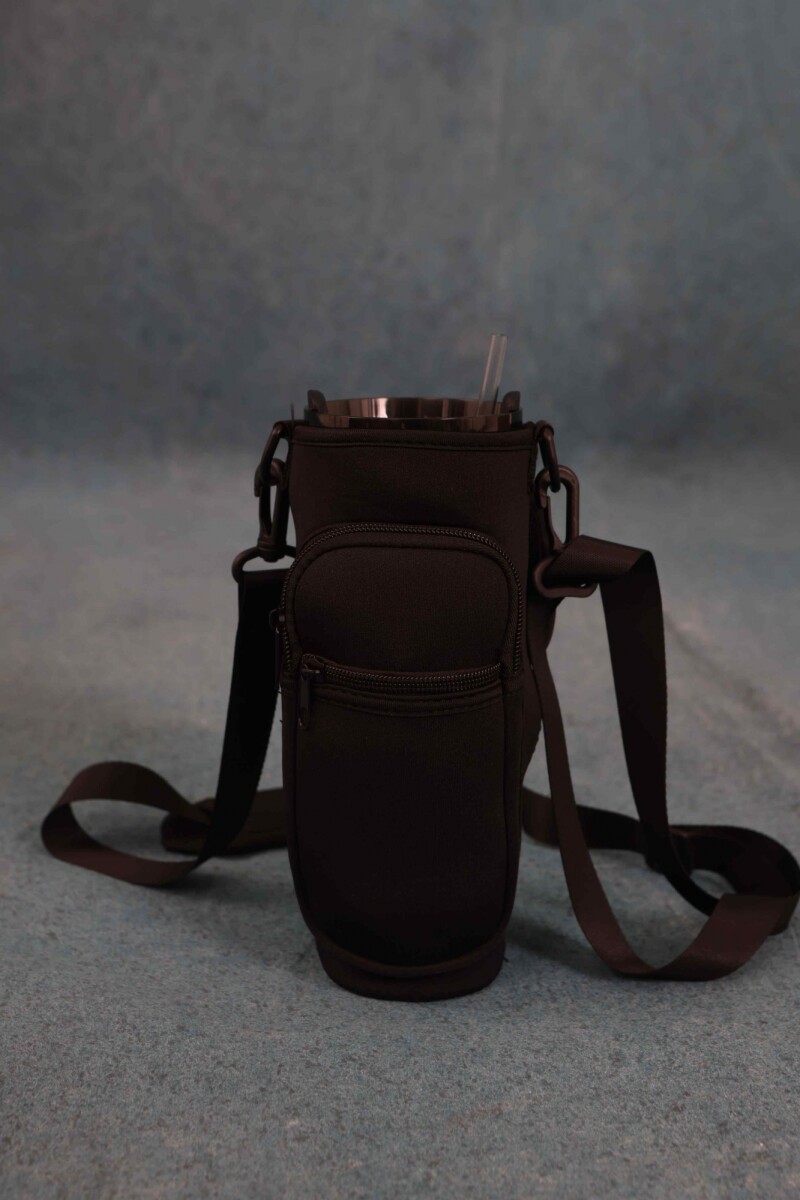 PORTA BOTELLA VOLGA - NEGRO 