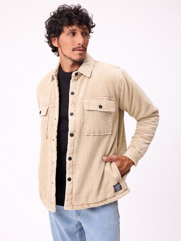 SOBRECAMISA FITZ RUSTY Camel