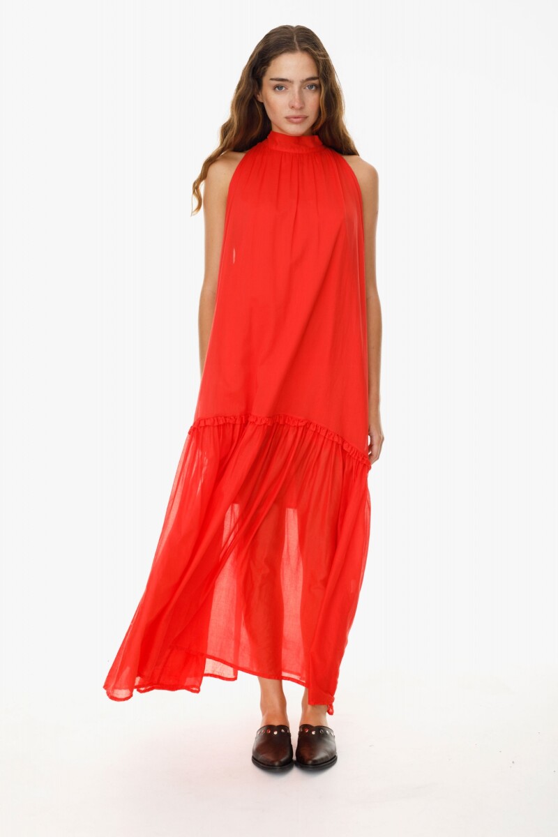 Vestido Lake Rojo