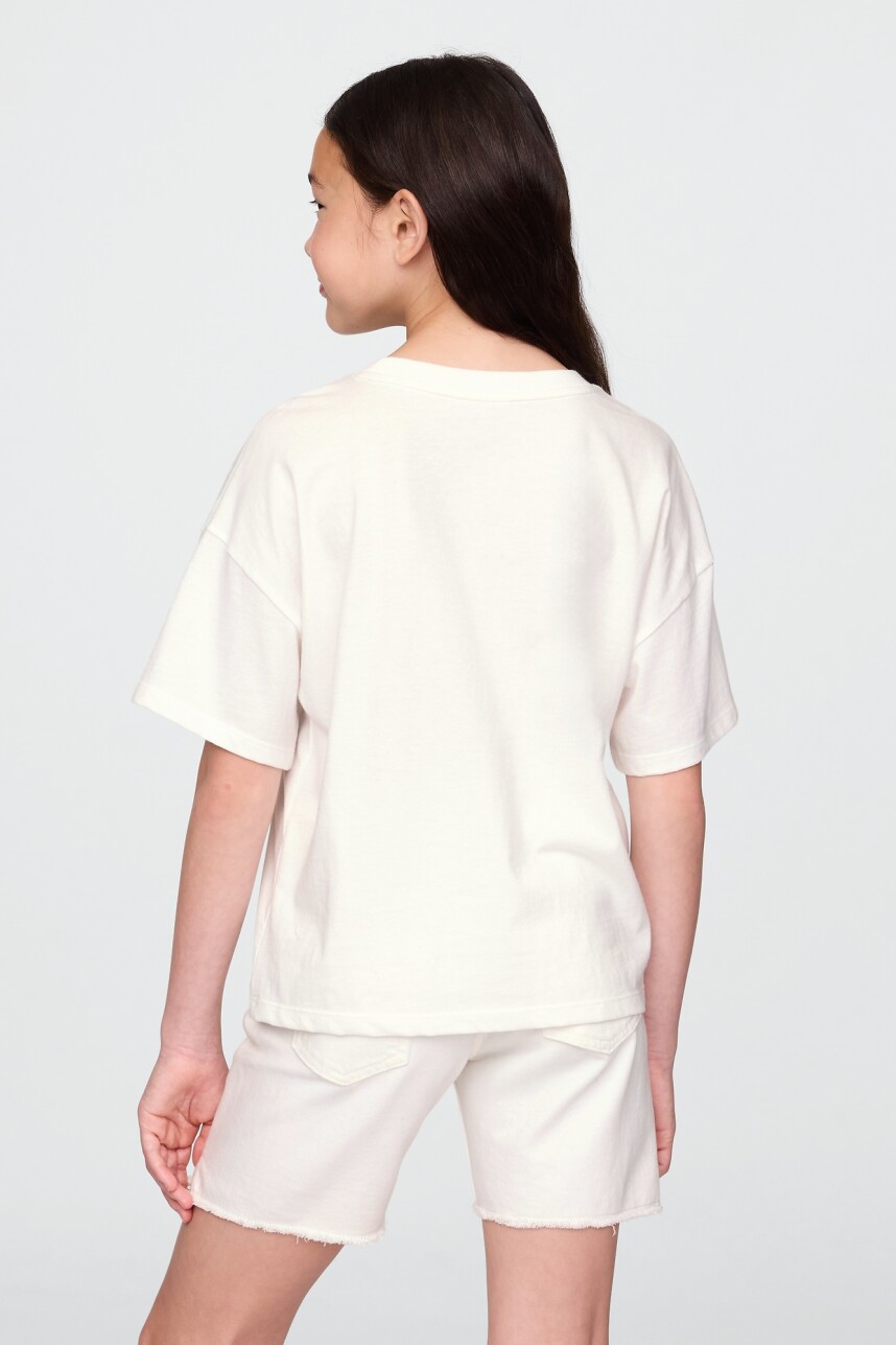 Remera Gráfico Niña New Off White