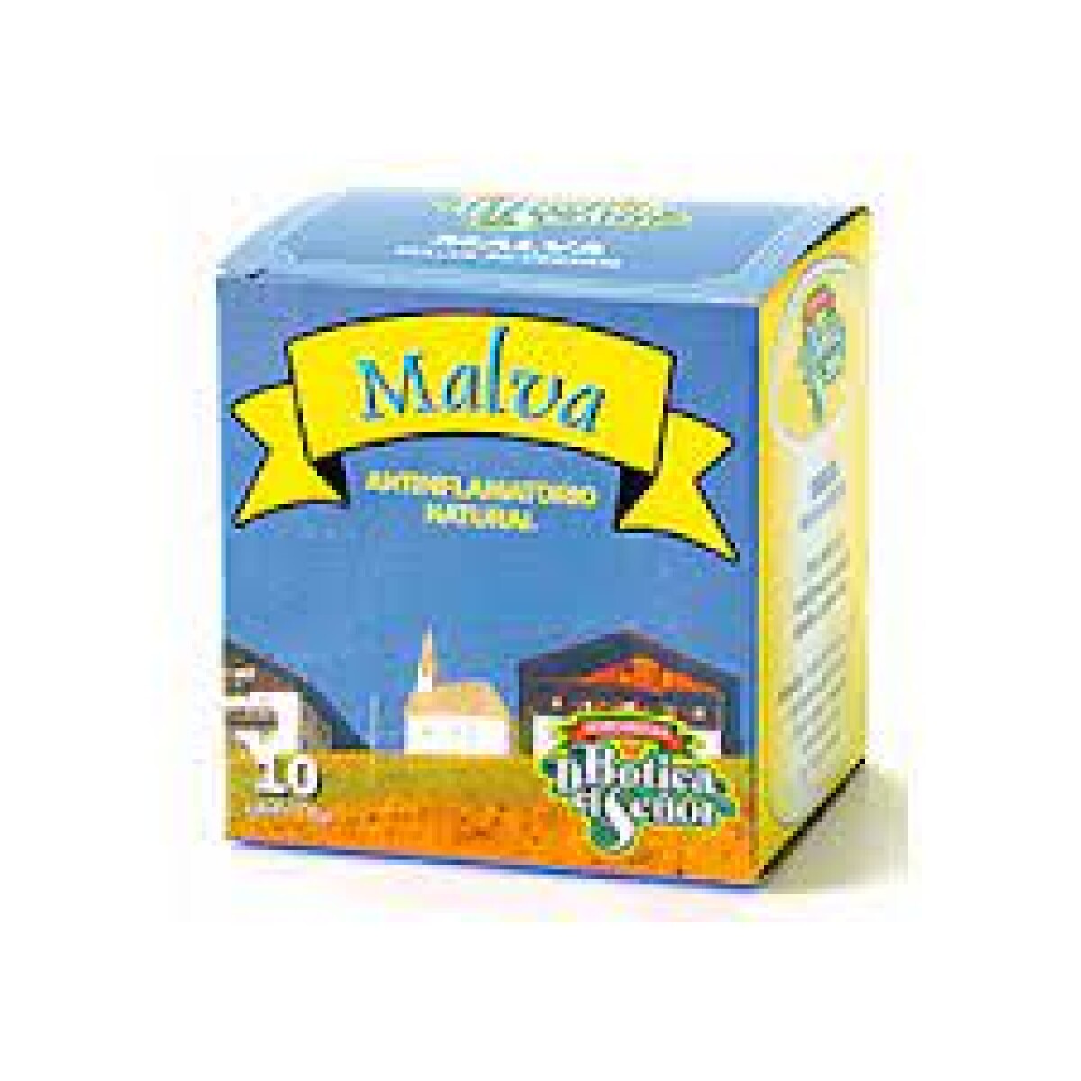 Malva Botica 10 Saquitos – Infusiones Naturales para la Salud