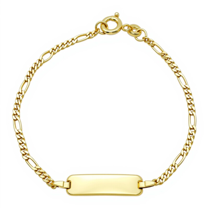 Pulsera Identidad Cartier -Oro bajo-Sin Piedra-PU8086 sinpiedra