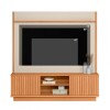 Modular para Tv Ravenna Canela/Banco Modular para Tv Ravenna Canela/Banco