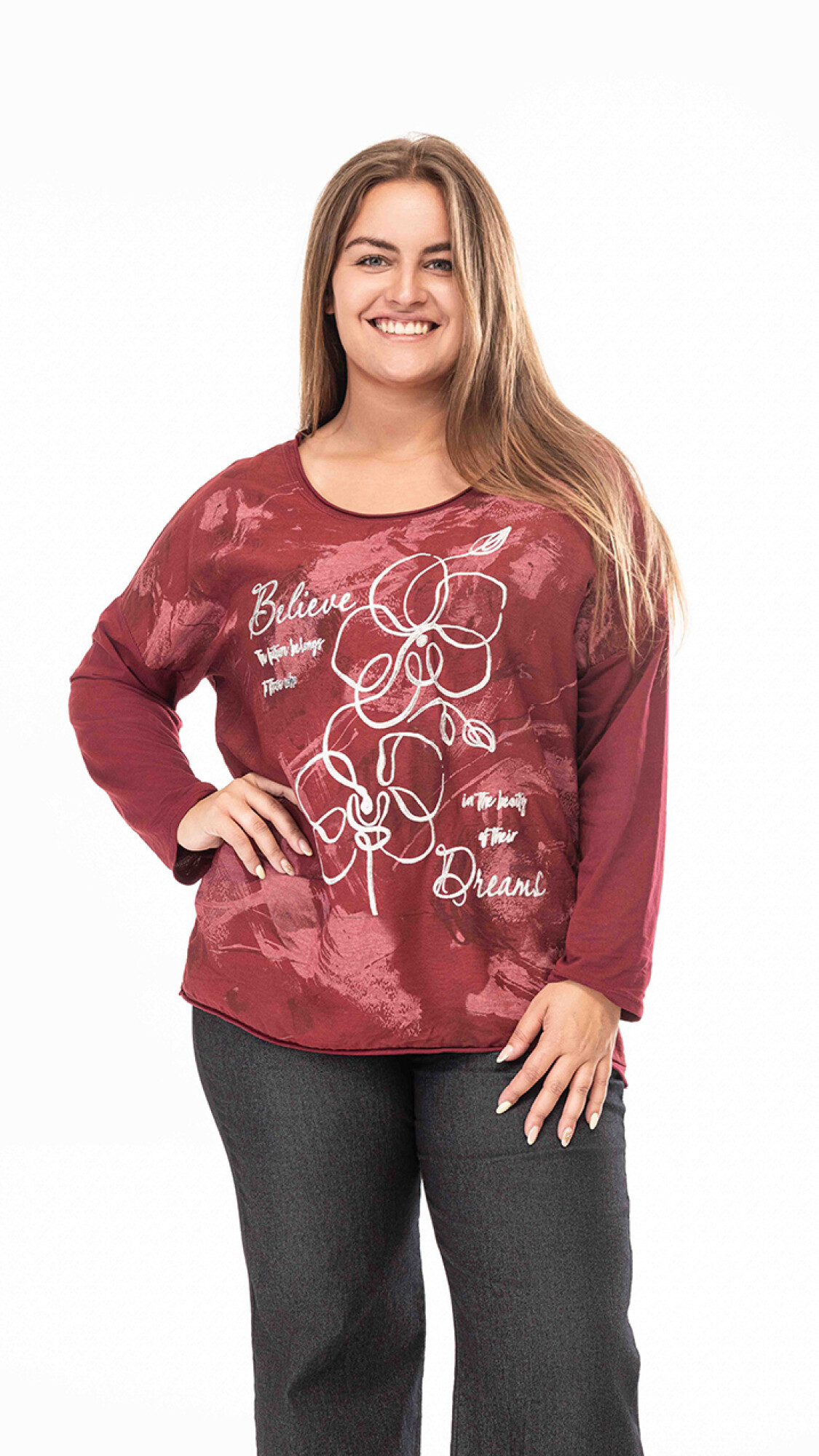 Sweater Cagliari Bordó