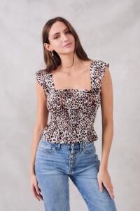 Blusa Animal Print Multi