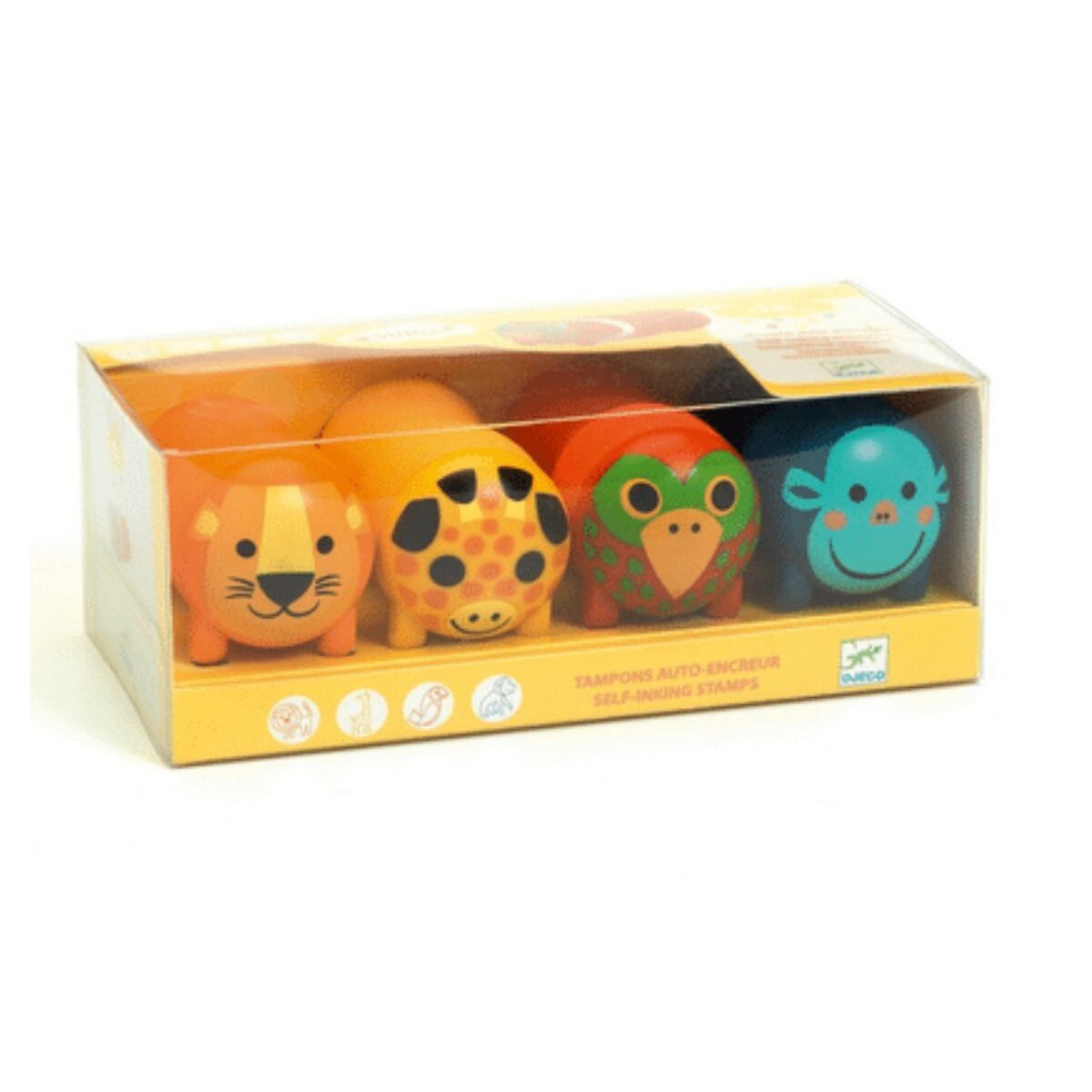 Set x 4 sellos para niños - Amarillo 