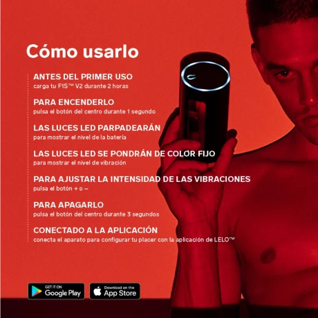 Masturbador Masculino Con App Lelo F1S 2V Masturbador Masculino Con App Lelo F1S 2V