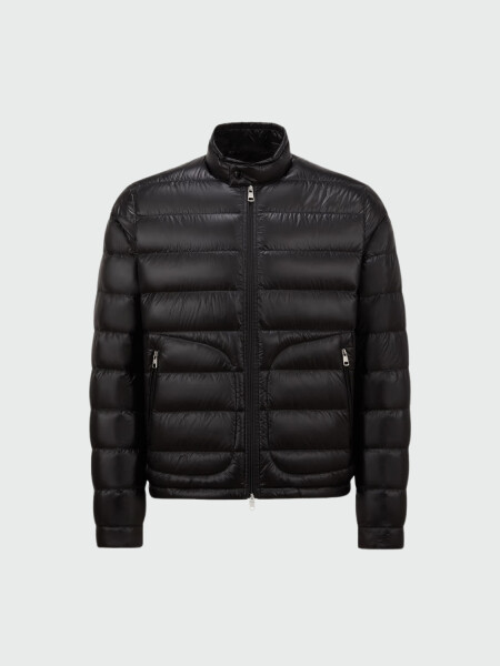 Moncler - Chaqueta Corta Plegable Acorus Negro