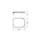 Tapa De Inodoro De Madera Blanco Bari Ferrum Herrajes De Plastico 000
