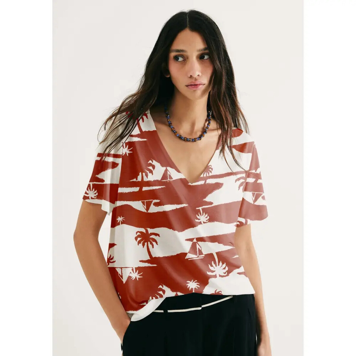 BLUSA MM FEM - VERMELHO 