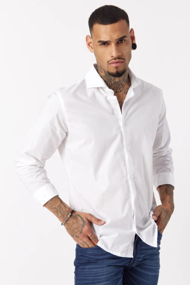 Camisa Ml Amoni Blanco 