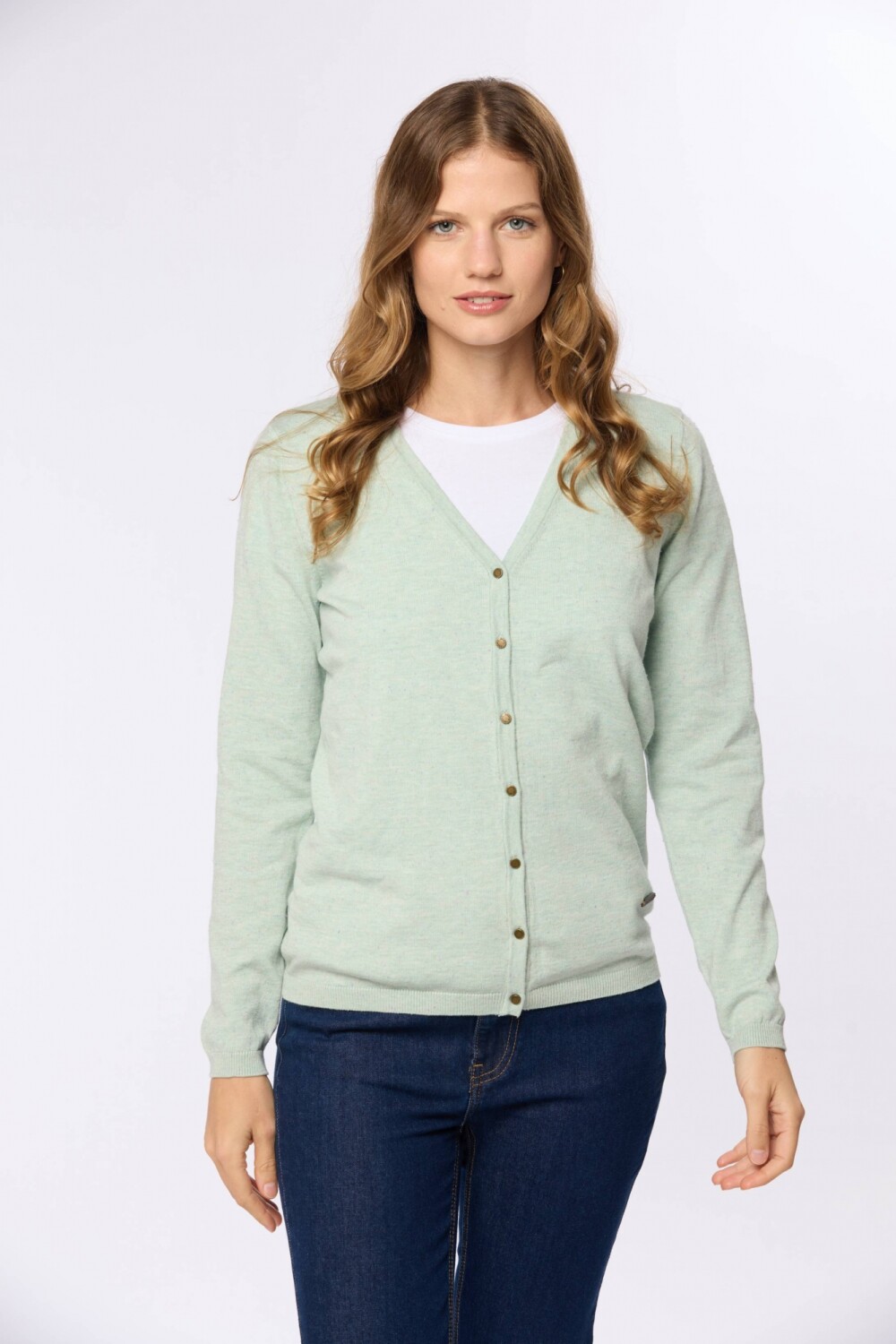 CARDIGAN LISO Verde