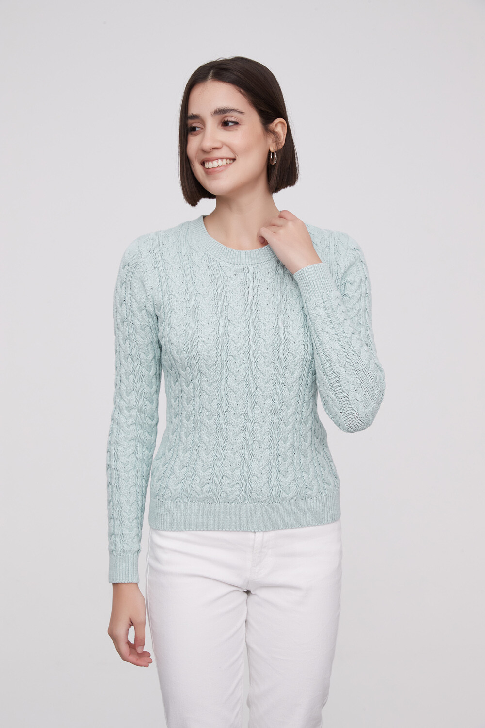 Sweater Teogonorio Verde Agua