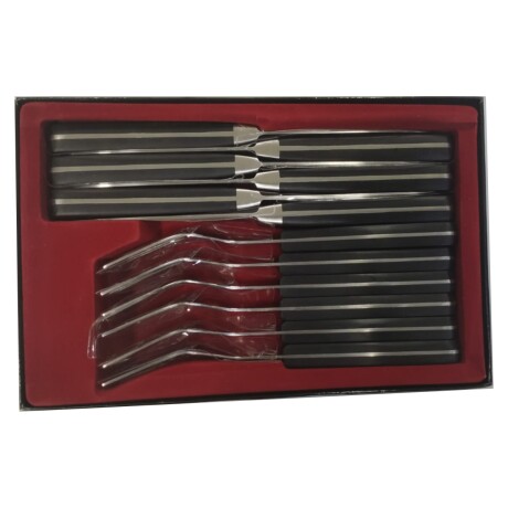 JGO CUCHILLO TRENTO MESA C.PLASTICO X6 JGO CUCHILLO TRENTO MESA C.PLASTICO X6