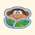 PLATO.SJ Plato Infantil De Melamínico C/ Reparticiones Stephen Joseph - Mono
