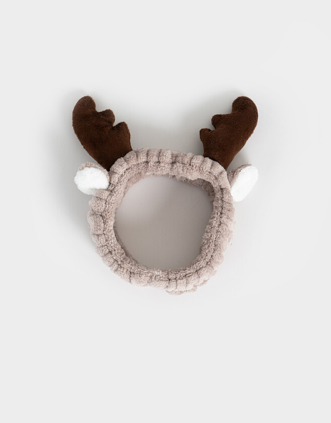 Vinchas Textiles Hair Care Vincha Plushie Navideña - Combinacion Bicolor