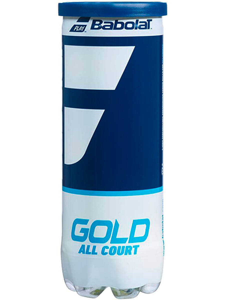 Pelota Gold All Court X3 Unisex - Amarillo 