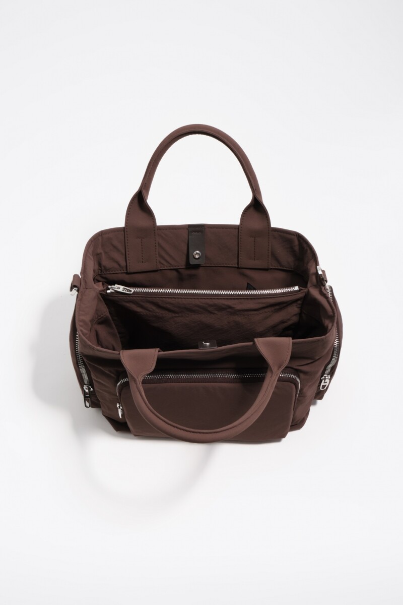BOLSO BANDOLERA POCKET Marron