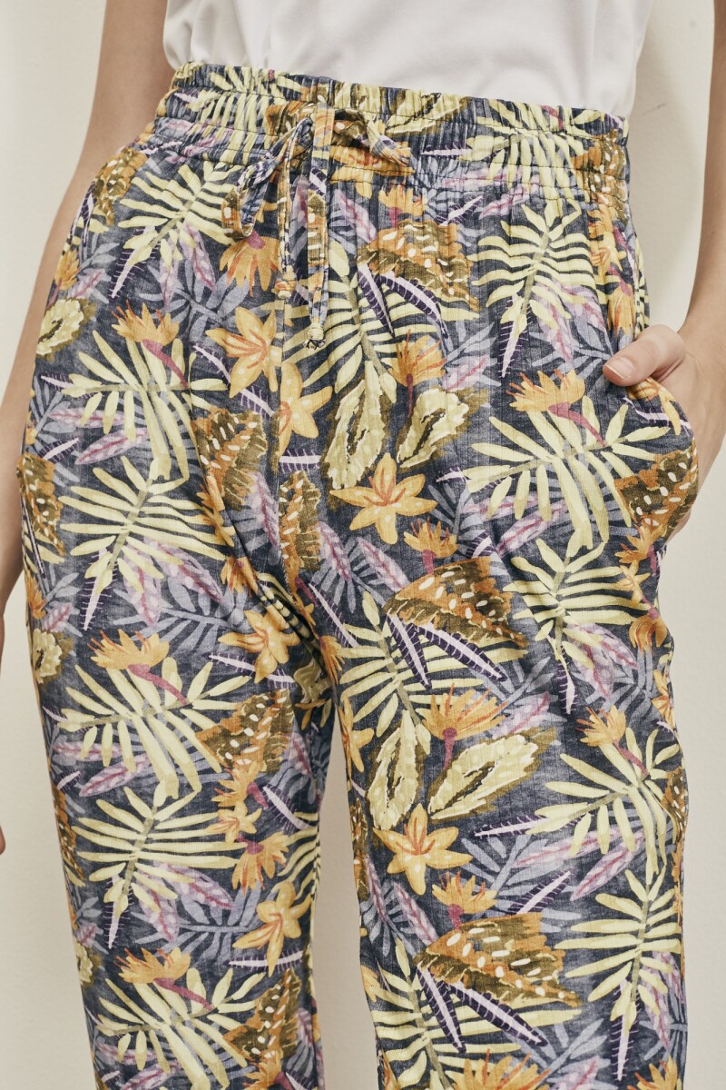 Pantalón Morley Print Marino