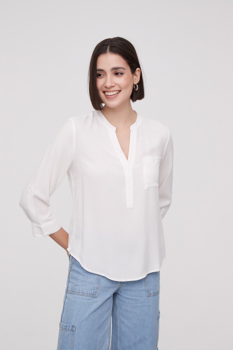 Blusa Au - Marfil / Off White 