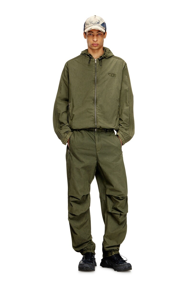 Casaca Para Hombre J-Stitch Jacket Verde Militar