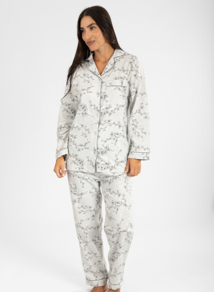 Pijama franela Plata