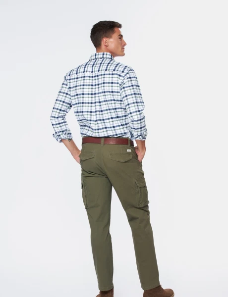 PANTALON CARGO Verde