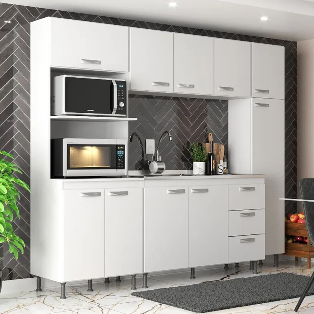 Mueble De Cocina Armario Panelero Horno Micoroondas Mueble De Cocina Armario Panelero Horno Micoroondas