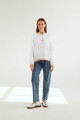 JEAN MOM LAR Azul