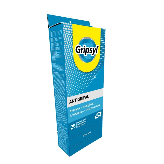 GRIPSYL COM REC EXHIB 25 BLIS X4 COMP única