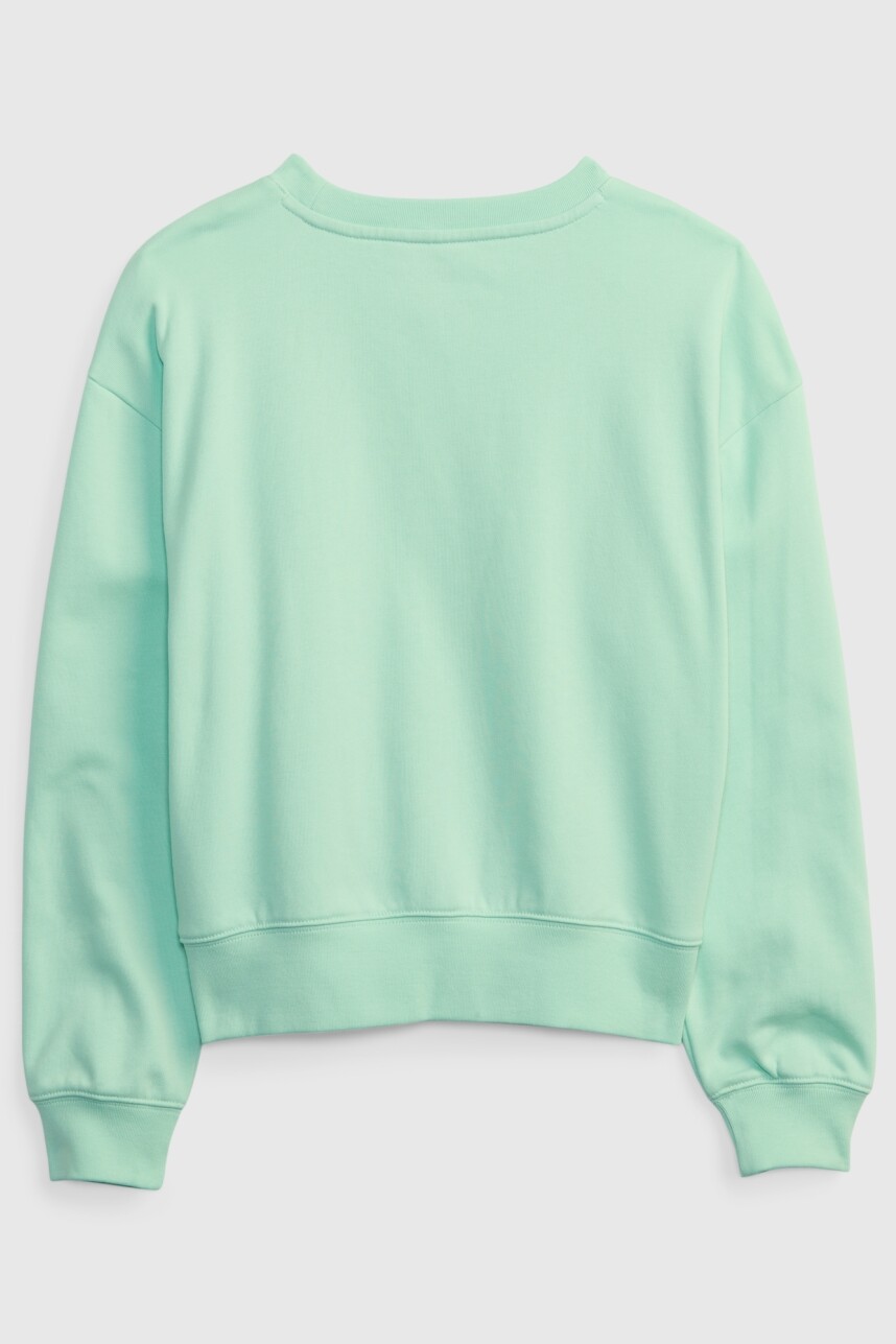 Buzo Logo Gap Niña Brook Green 136009Tcx