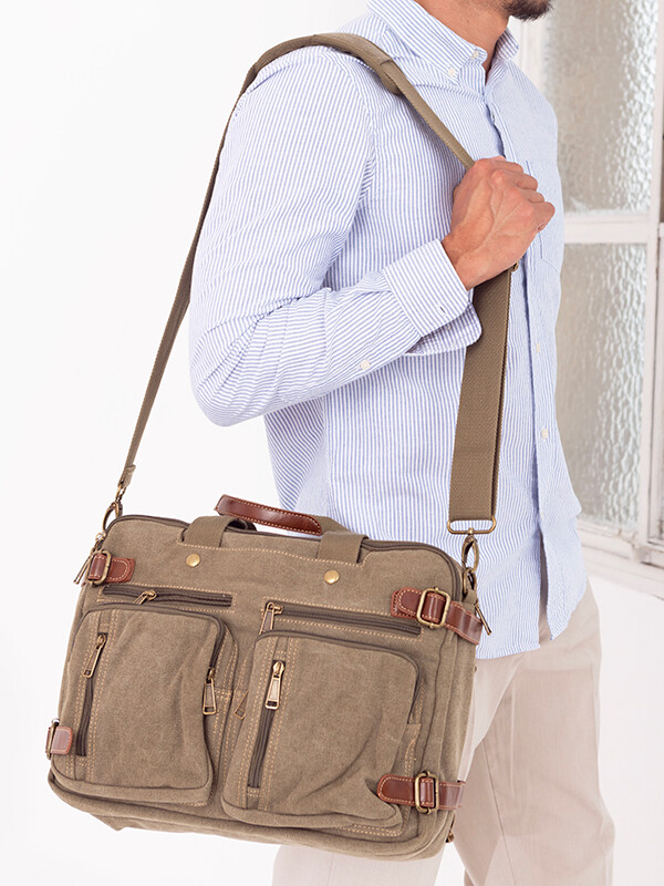 PORTA NOTEBOOK MOCHILA WORLD VERDE