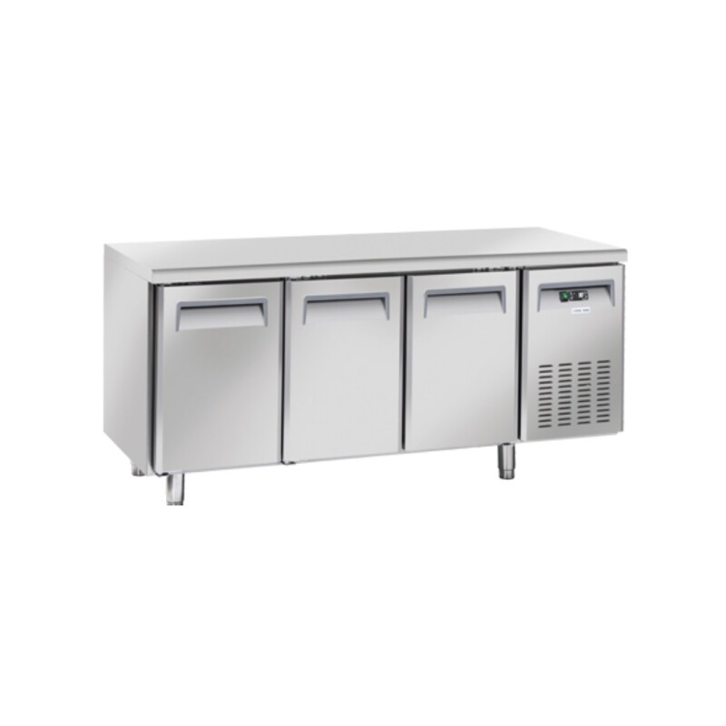 Mostrador refrigerado 3 puertas sin respaldo - Coolhead QR 3100 Mostrador refrigerado 3 puertas sin respaldo - Coolhead QR 3100