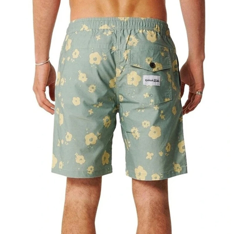 Boardshort Critical Slide Splatter 17" - Verde Boardshort Critical Slide Splatter 17" - Verde