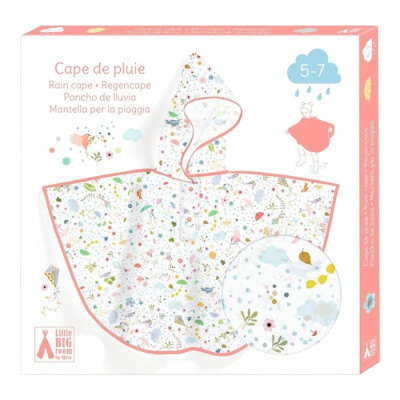 Poncho de Lluvia Rocket Djeco Rosa