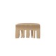 Pinza de cabello beige