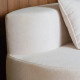 Sillón Sofá Living 3 Cuerpos Charles Compactado En Caja Beige
