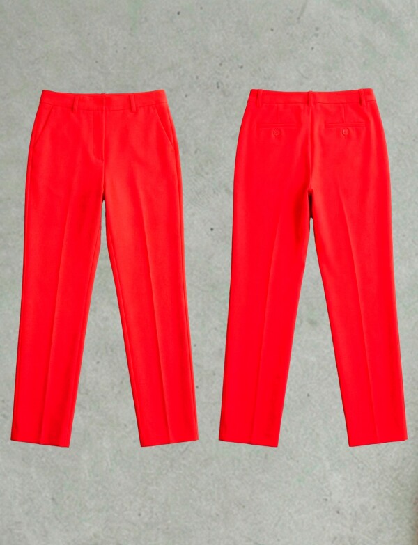 Pantalon Sastrero ROJO