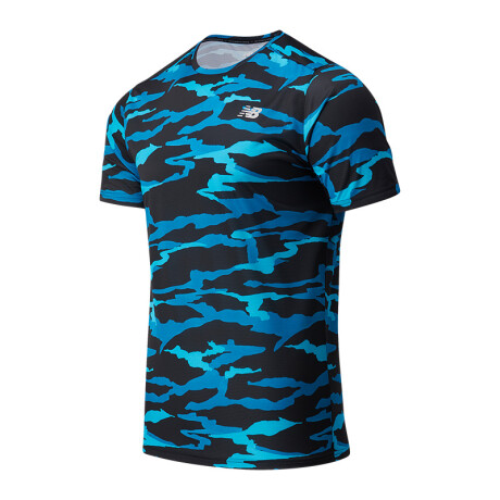 Remera de Hombre New Balance - PRINTED ACCELERATE - MT03204V BLUE