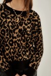 Sweater Animal Chita Leopardo