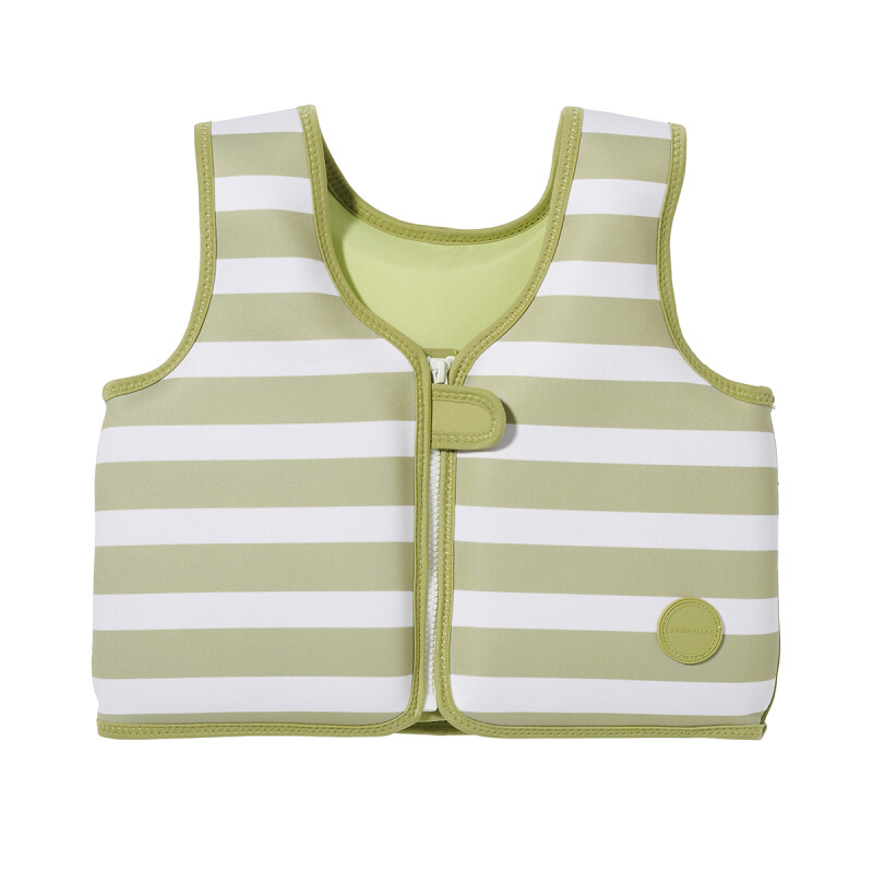 S41VVWD Chaleco Salvavidas Niños Talle 3-6 Años Wild Khaki Sunnylife