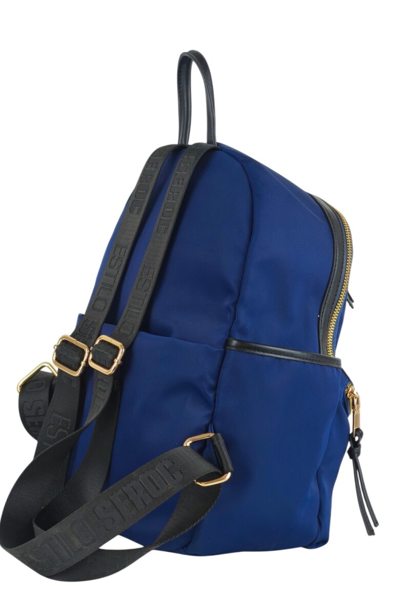 Mochila con bolsillo Azul