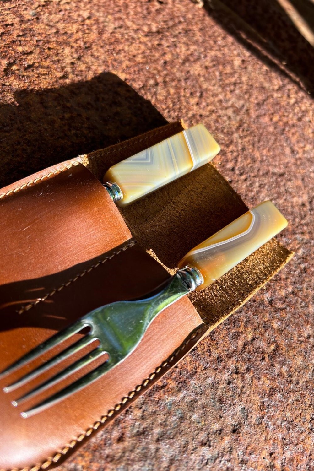 Snack Fork XL Caramel
