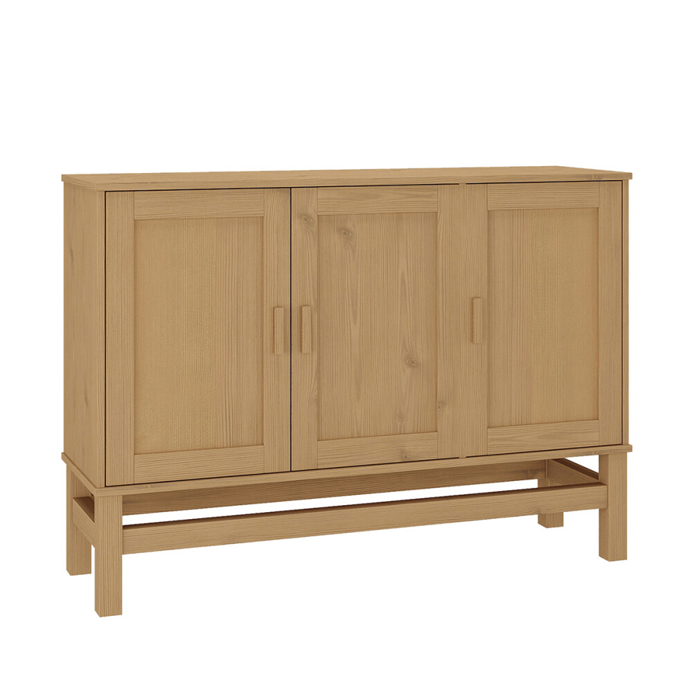 APARADOR BUFFET BARGUEÑO DE 3 PUERTAS EN MADERA MACIZA APARADOR BUFFET BARGUEÑO DE 3 PUERTAS EN MADERA MACIZA