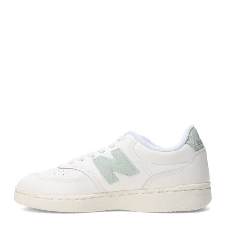 Championes de Mujer New Balance Pop N Pack Leather Beige - Verde