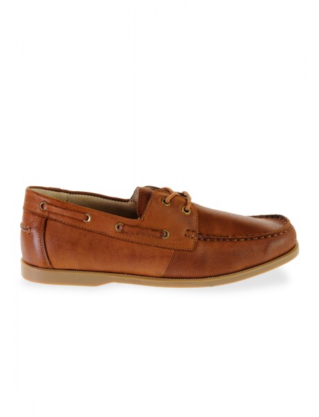 Mocasín de cuero Marron